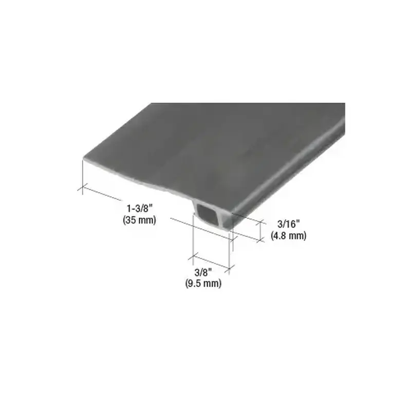 CRL B660 Black 84" Vinyl 7/8" to 1-3/8" Adjustable Width Bug Strip