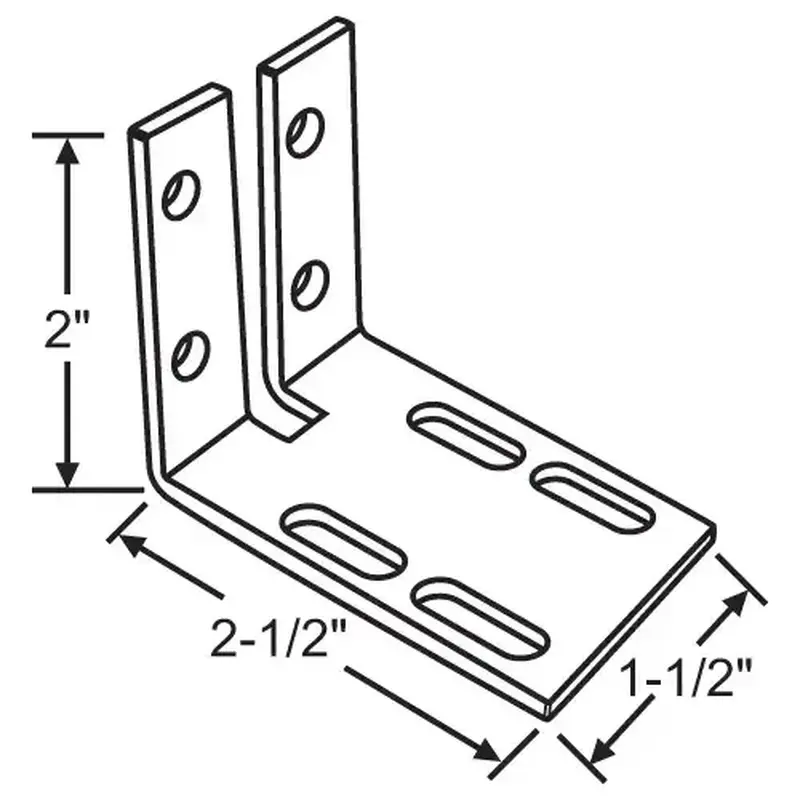 Brixwell 16-621 Fixed Panel Bracket