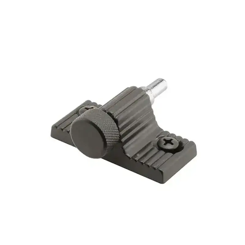 FHC U9849 Sliding Door Lock - Twist-In - Black Finish