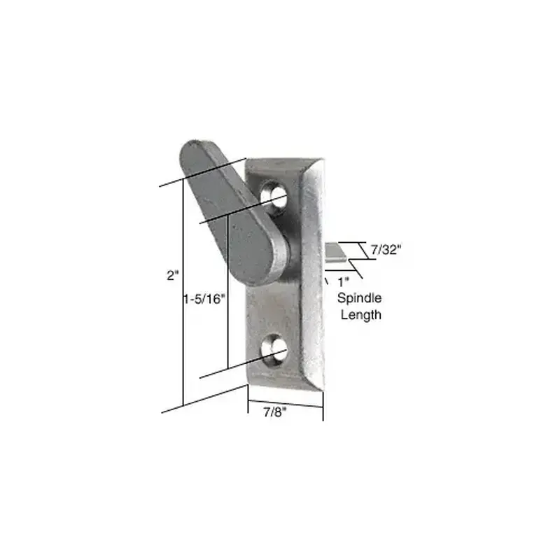 CRL E2034 2" Thumbturn with 1-5/16" Screw Holes for Hollyview Doors