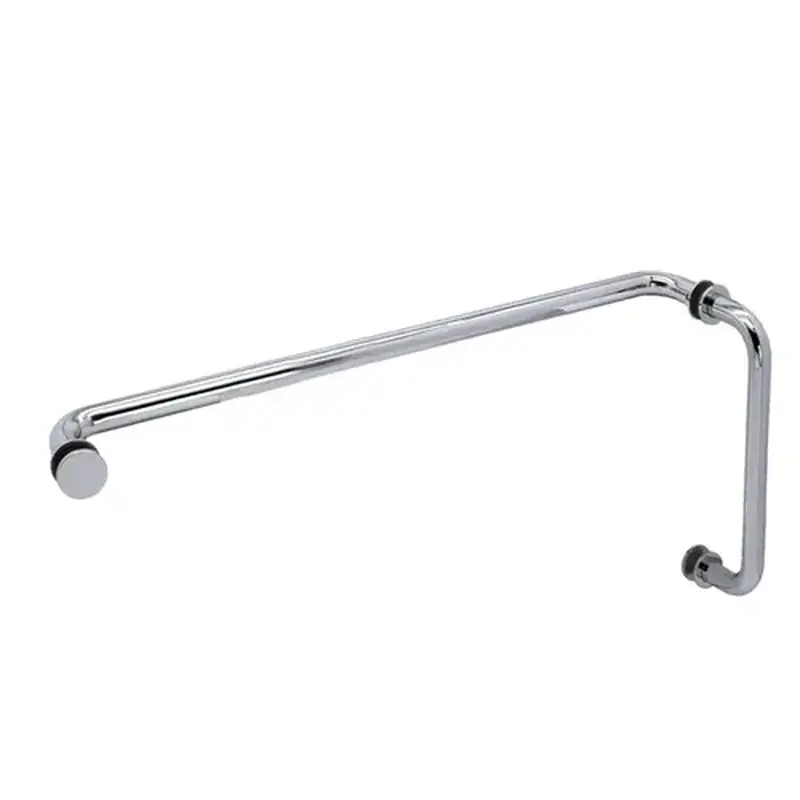 FHC TBR8X24CH 8" Pull 24" Towel Bar Combo With Metal Washers - Polished Chrome