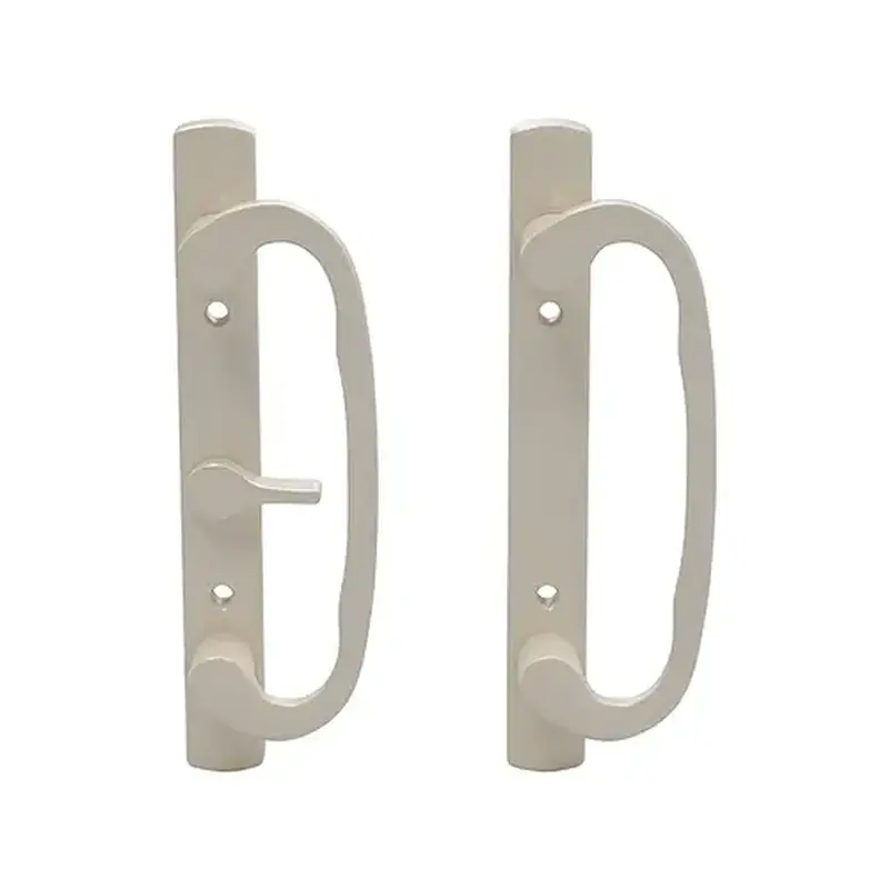 Brixwell 13-245ad Patio Door Handle Offset Latch Almond Finish