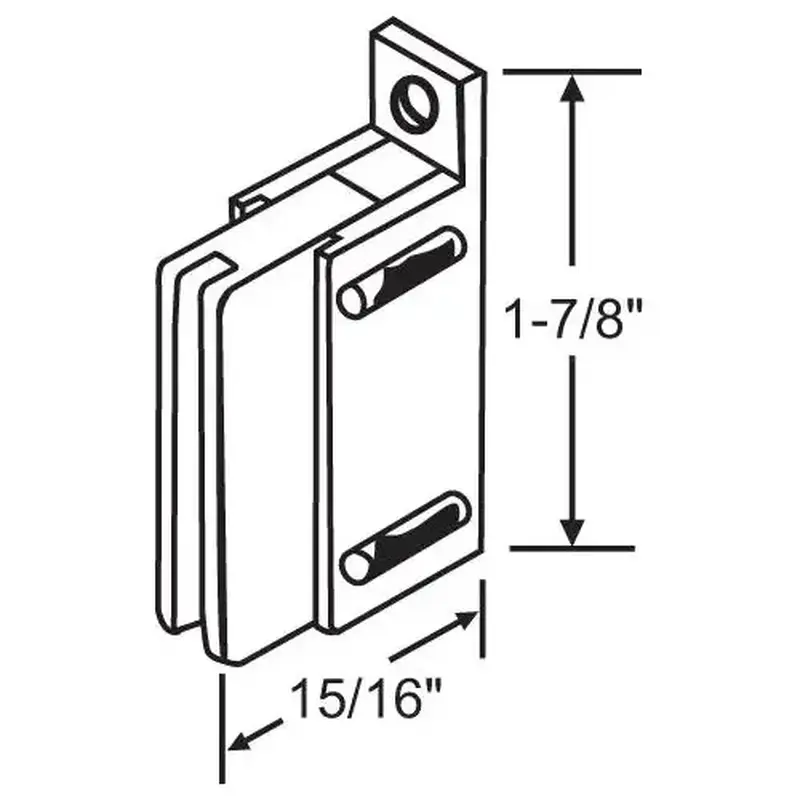 Brixwell 15-59 SLIDING SCREEN DOOR GUIDE ADOR