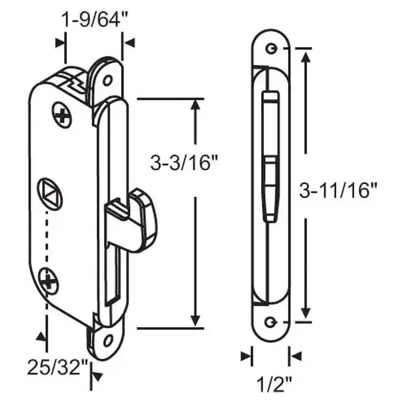 Brixwell 16-490 Single Point Lock