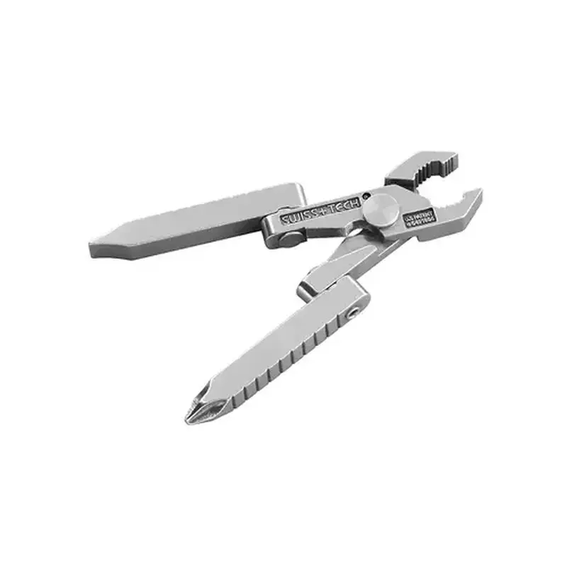 FHC ST50022 Key Ring Multi-Tool - Solid Stainless Steel Construction - Polished