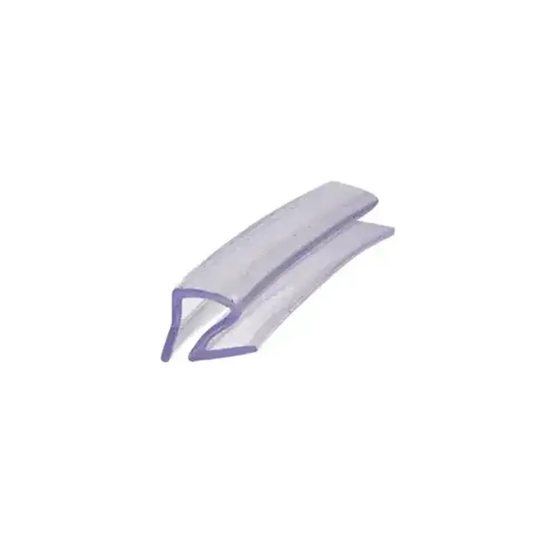CRL 1420C-CCP4 Clear Jalousie and Louver Slat Vinyl - 4 inch Sample