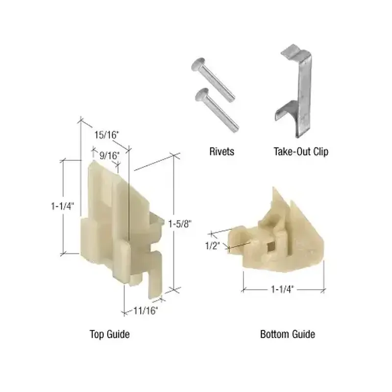 CRL FS298B Window Channel Balance Repair Kit Tan