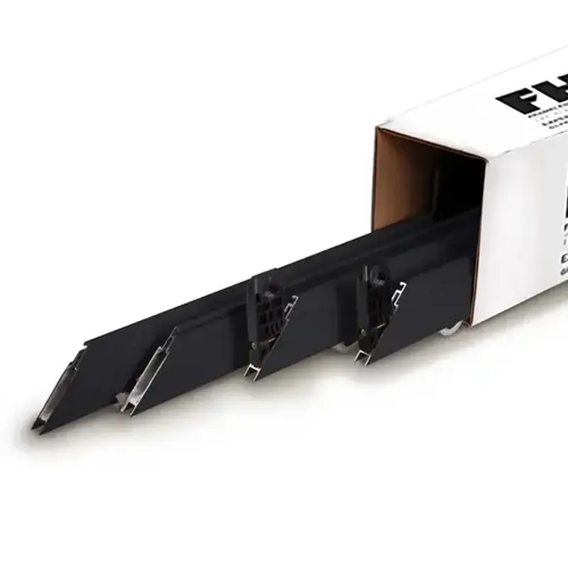 FHC KDX3081BL K.D. Extruded Sliding Screen Door Kit 30.5" x 81" - Black