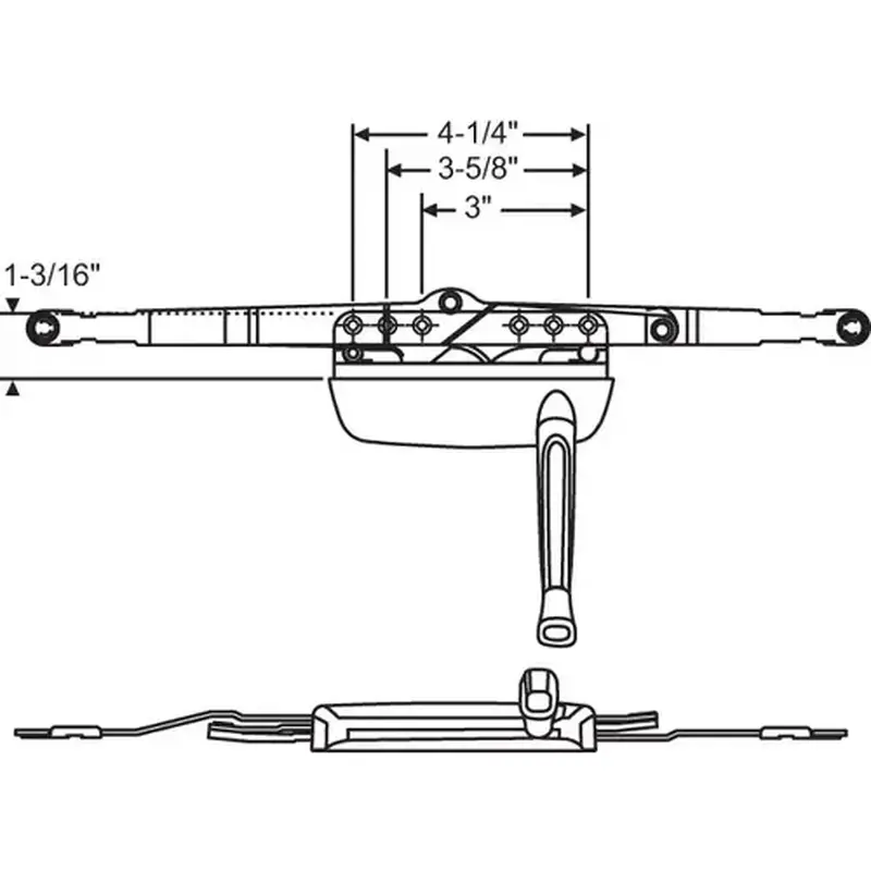 Brixwell 29-179-3 Discontinued Call for Sub Awning Operator AWO-181-WH White