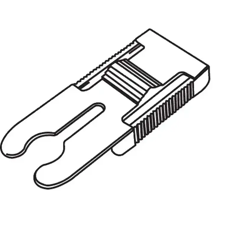 Brixwell 39-758 Detach Clip For Operator plastic Material black 1-29/64in