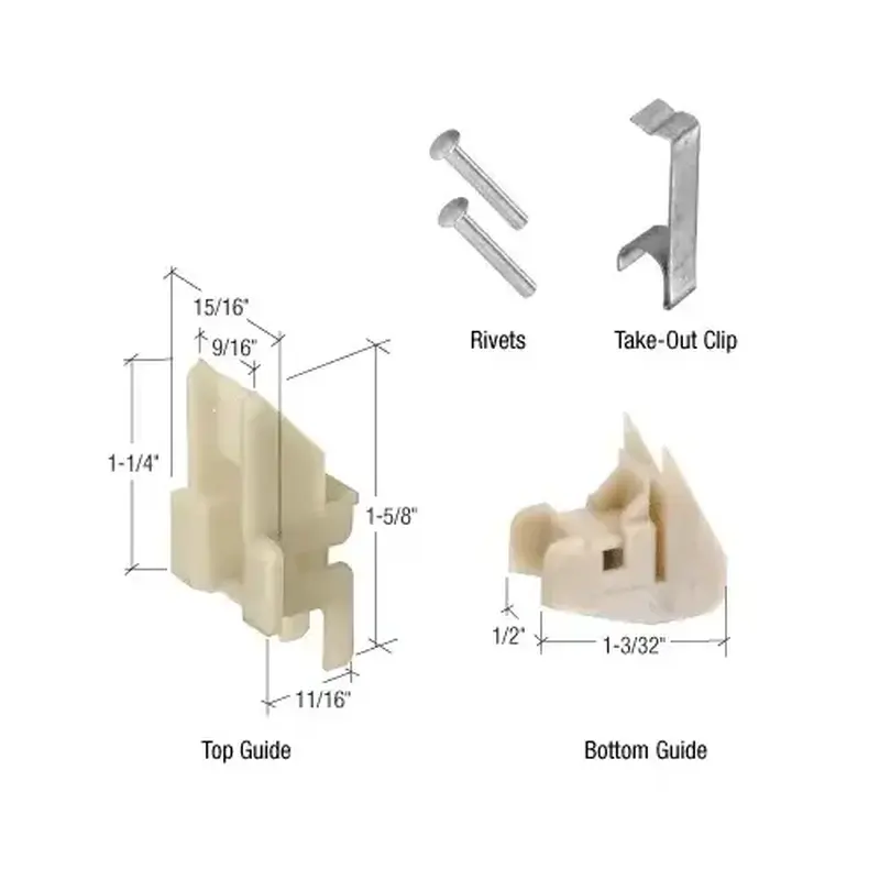 CRL FS297B Window Channel Balance Repair Kit Tan