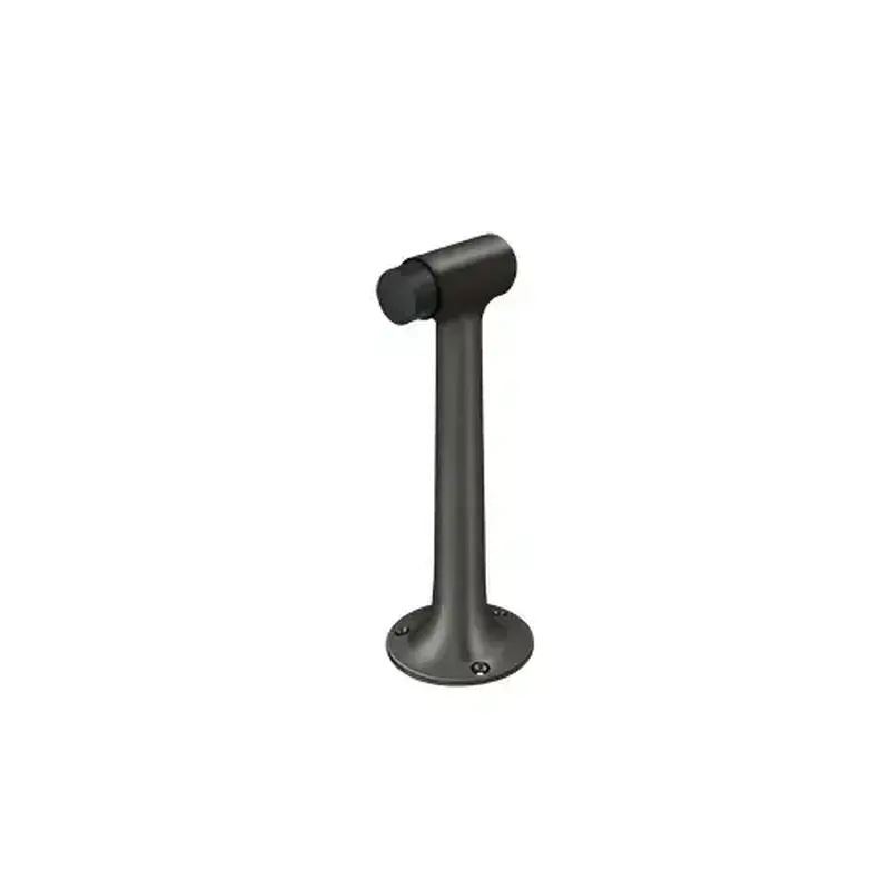 Deltana DSF800U10B Floor Mount, 8" Bumper, HD, Solid Brass in Oil-rubbed Bronze