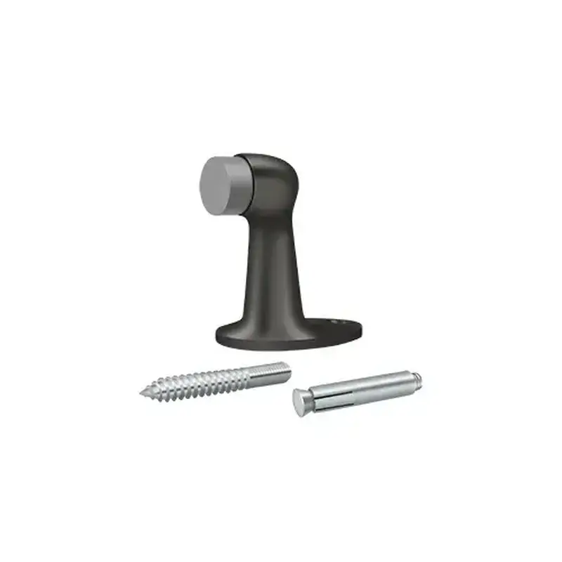 Deltana FDB278U10B Floor Door Bumper 2-7/8", Solid Brass in Oil-rubbed Bronze