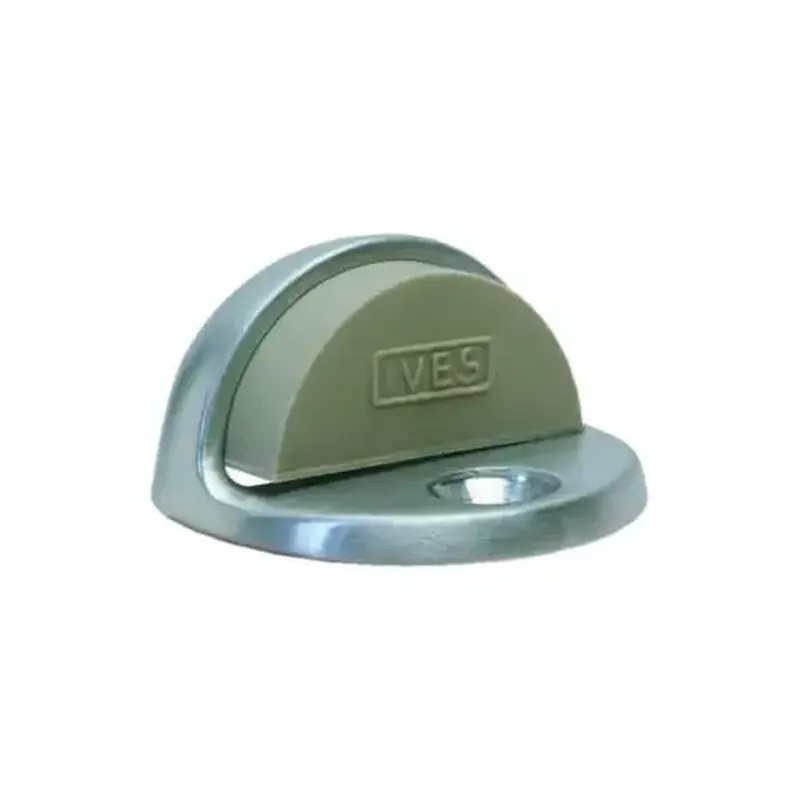 IVES FS436 US28 1" FS436 Floor Dome Stop, Satin Aluminum Clear