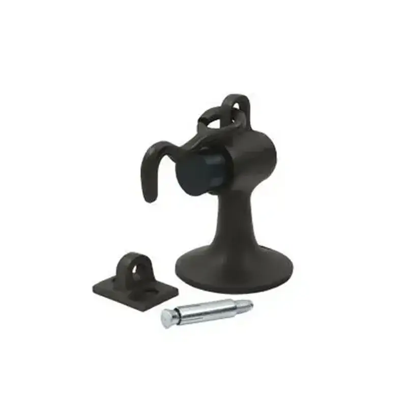 IVES FS446 US28 FS446 Floor Stop/Manual Holder - Masonry, Satin Aluminum Clear