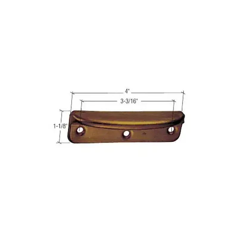Prime-Line F2560 Antique Brass 4" Window Sash Lift