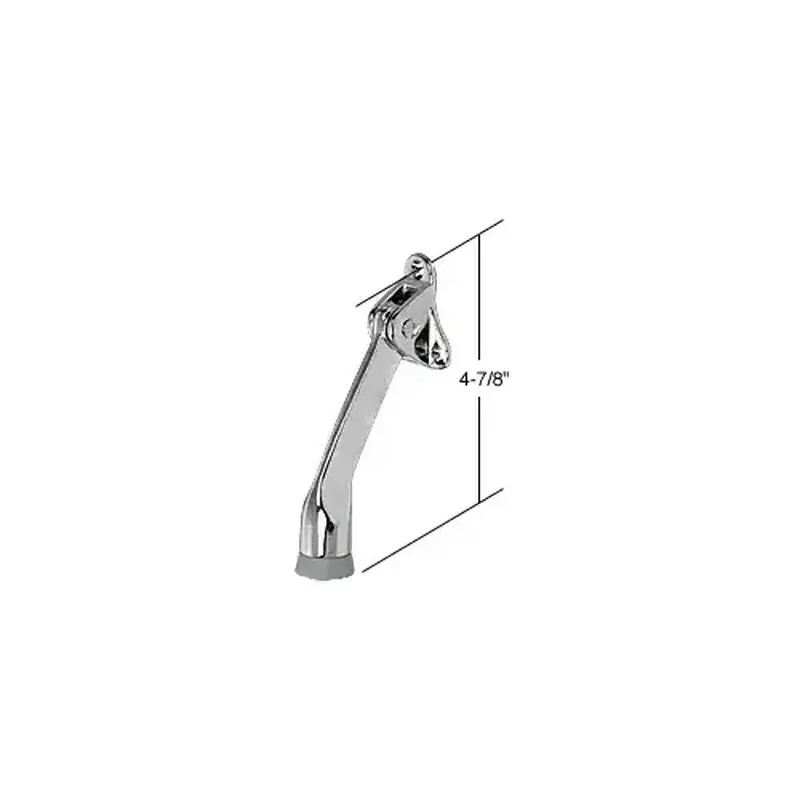 CRL J4523 Chrome Door Mounted Stop and Holder