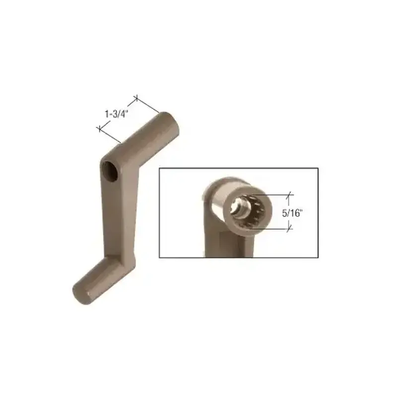Prime-Line R7001 1-3/4" RV Window Crank Handle Tan