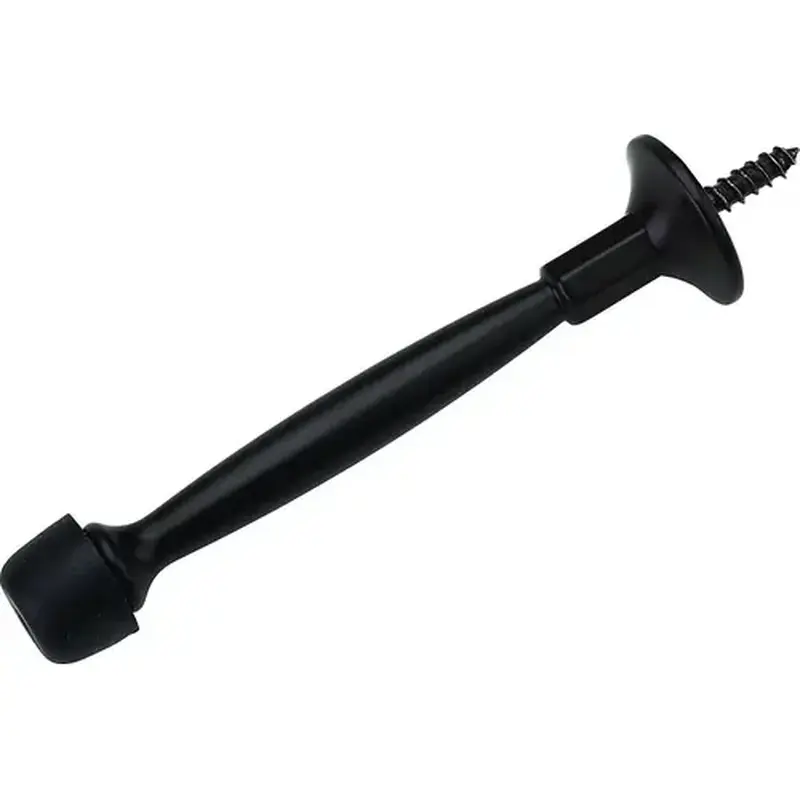 National Hardware N830-148 Door Stop, 4 in Projection, Steel, Oil-Rubbed Bronze