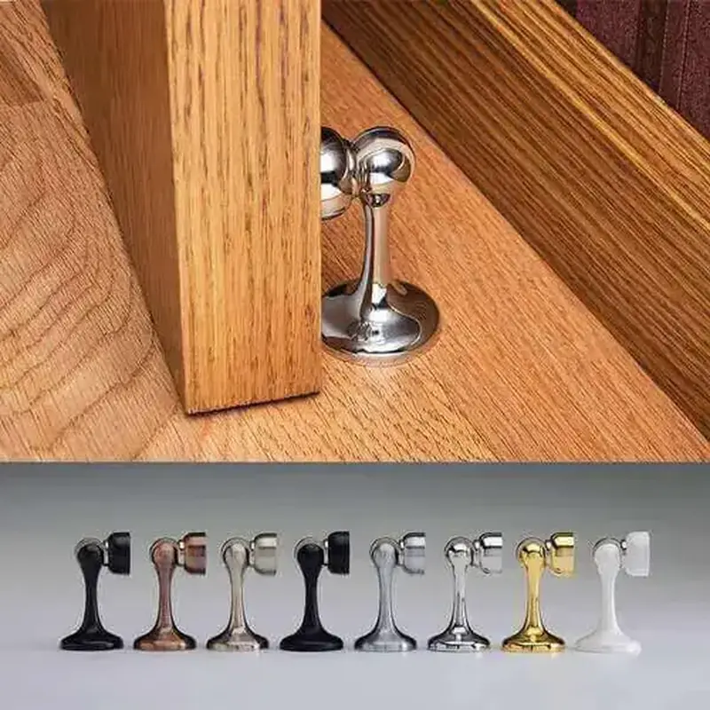 SOSS MDHB-26-HS Magnetic Door Holder and Stop Bright Polished Chrome