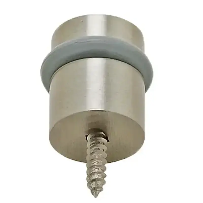Baldwin 4505150 Universal Floor Bumper, Satin Nickel