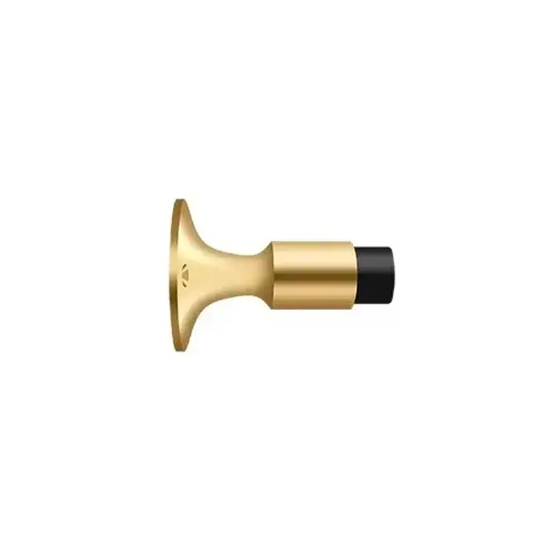 Deltana DSW325CR003 3-5/8" Wall Mount Bumper in PVD Polished Brass