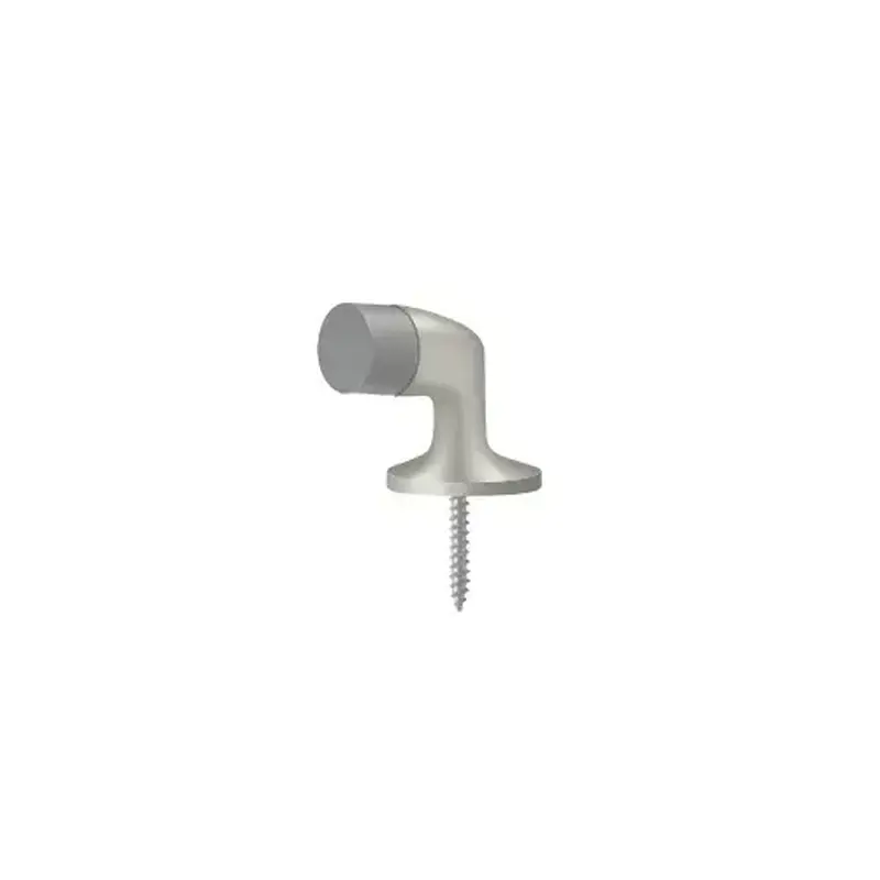 Deltana FDB138U15 Floor Door Bumper 1-3/8", Solid Brass in Brushed Nickel