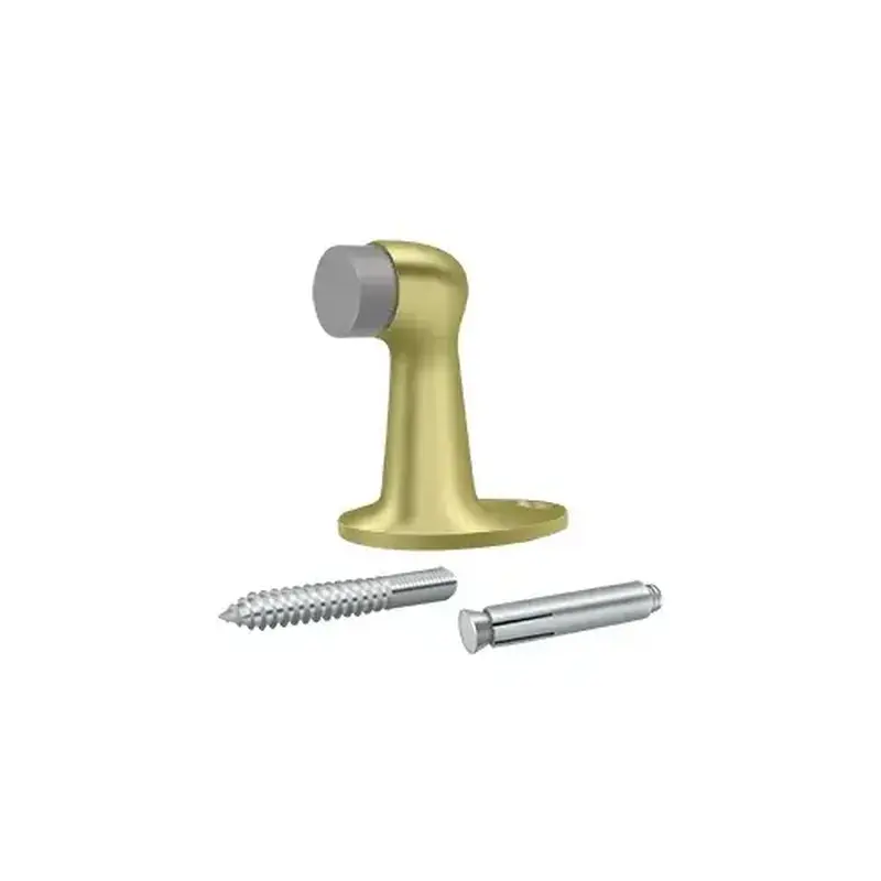 Deltana FDB278U3 Floor Door Bumper 2-7/8", Solid Brass in Polished Brass