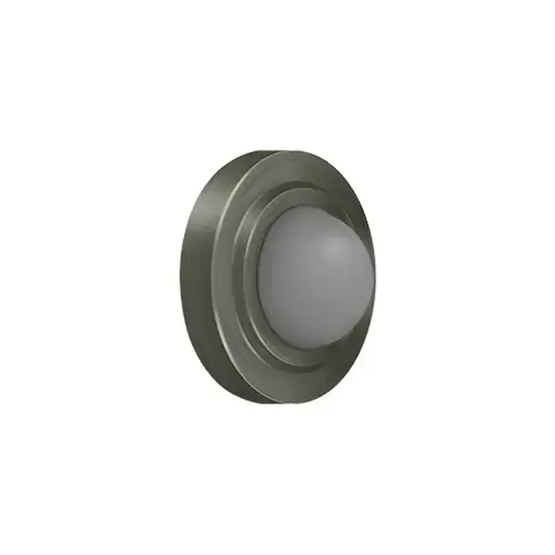 Deltana WBC238U15A Convex Flush Bumper 2-3/8" Diam. in Antique Nickel
