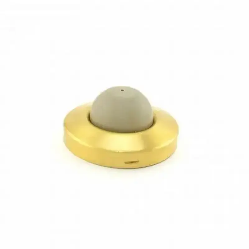 IVES WS406/407CVX US4 WS406/407CVX Convex Wall Bumper, Satin Brass