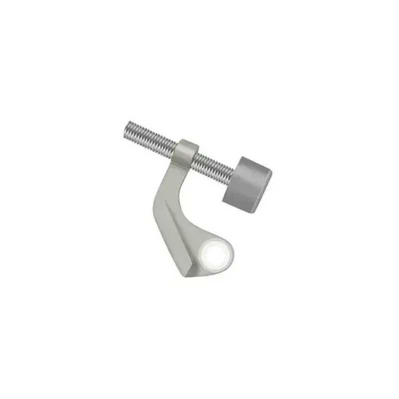 Deltana HPH89U15 Hinge Pin Stop, Hinge Mounted for Brass Hinges in Brushed Nickel