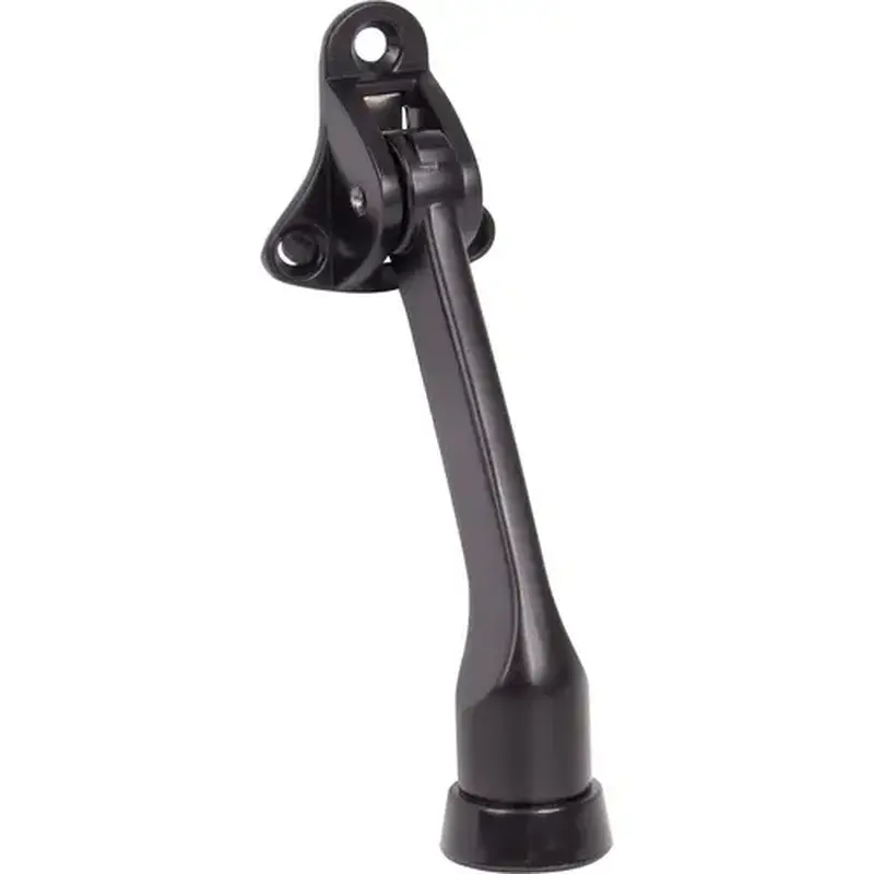 Stone Harbor Hardware 31455-19 4" Kick-Down Door Stop - Matte Black