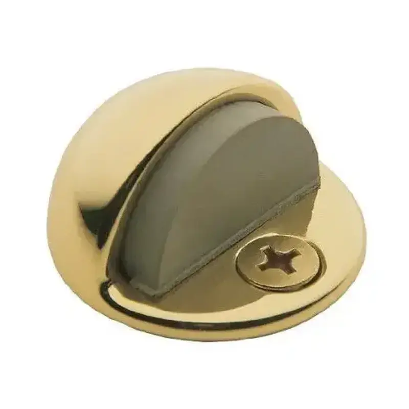 Baldwin 4005033 1-1/4" Dome Floor Bumper Vintage Brass Finish