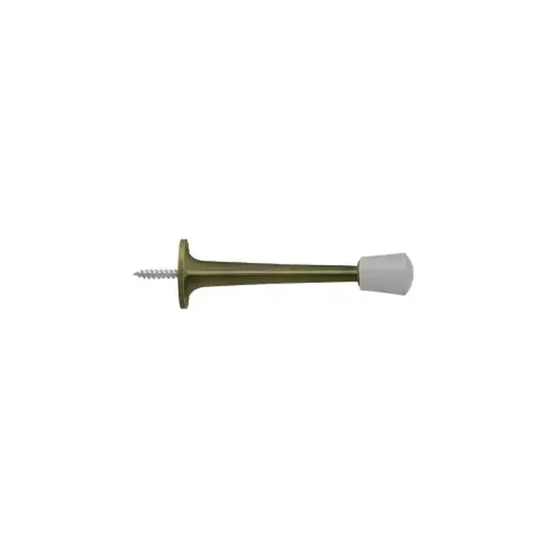 Deltana ZBDS30U5 3" Baseboard Door Bumper, Zinc Die-Cast in Antique Brass