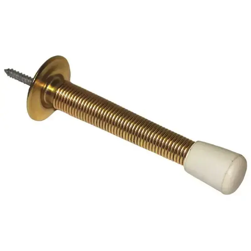 IVES 060F14 060 3" Flexible Door Stop, Bright Nickel Plated