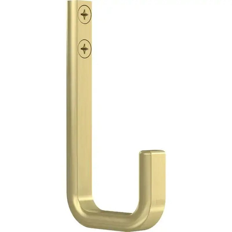 National Hardware N337-917 Hardware 4 In. Brushed Gold Reed Modern Hook