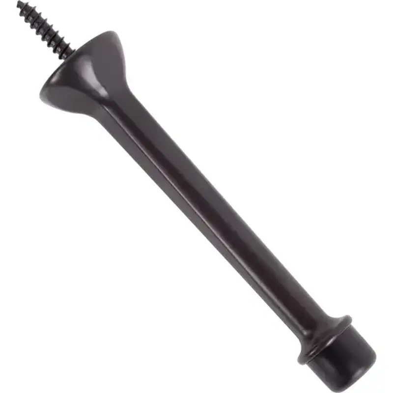 Stone Harbor Hardware 31503-10B 4" Heavy-Duty Solid Door Stop - Oil-Rubbed Bronze