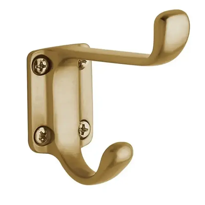 Baldwin 0781033 Costume Hook Vintage Brass Finish