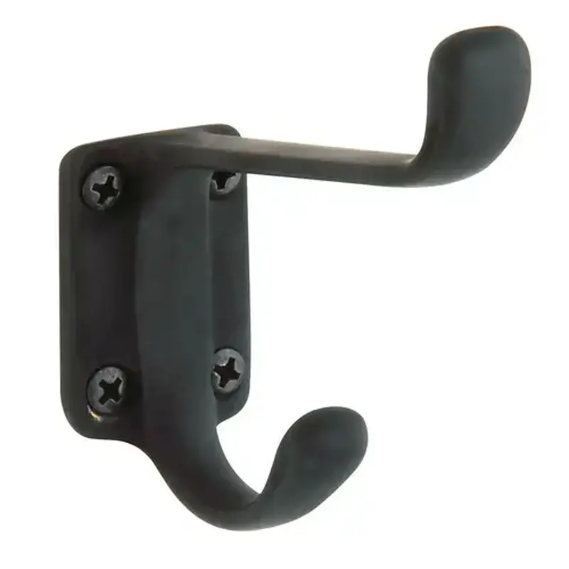 Baldwin 0781190 Costume Hook Satin Black Finish