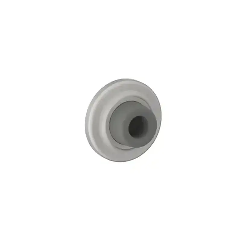 Hager 053228-XCP100 234W Ridged Concave Wall Stop, Satin Brass Finish - pack of 100