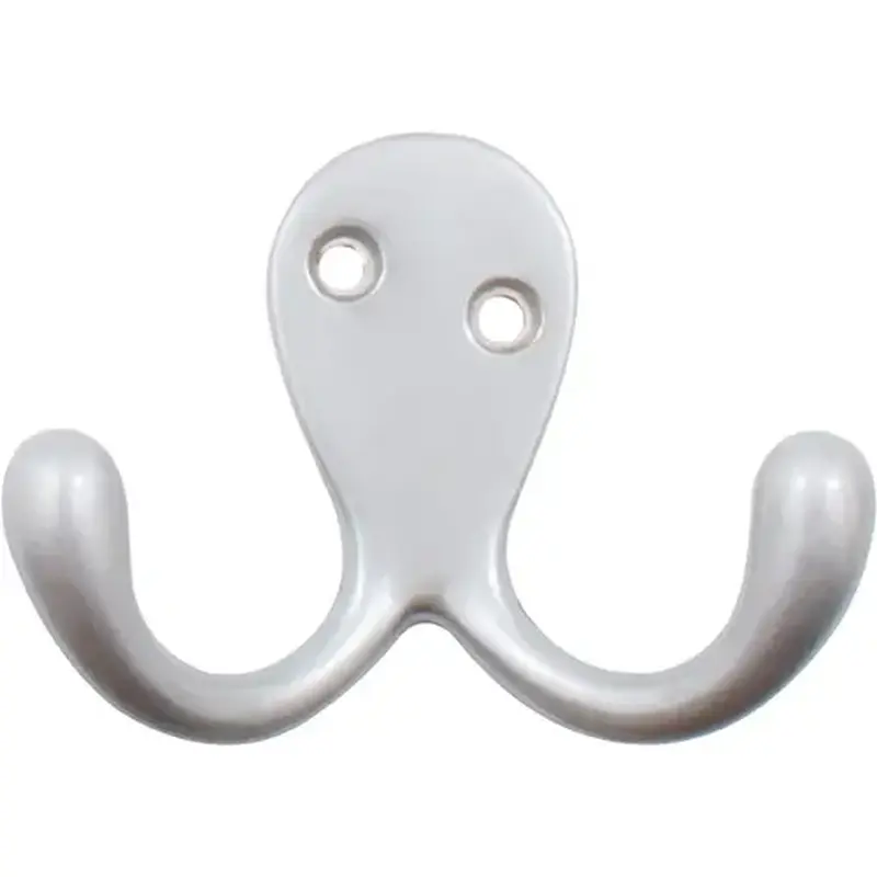 Stone Harbor Hardware 30302-26D Double Robe Hook - Satin Chrome