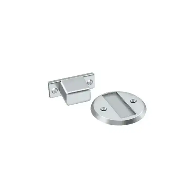 Deltana MDHF25U26 Magnetic Door Holder Flush 2-1/2" Diameter in Polished Chrome