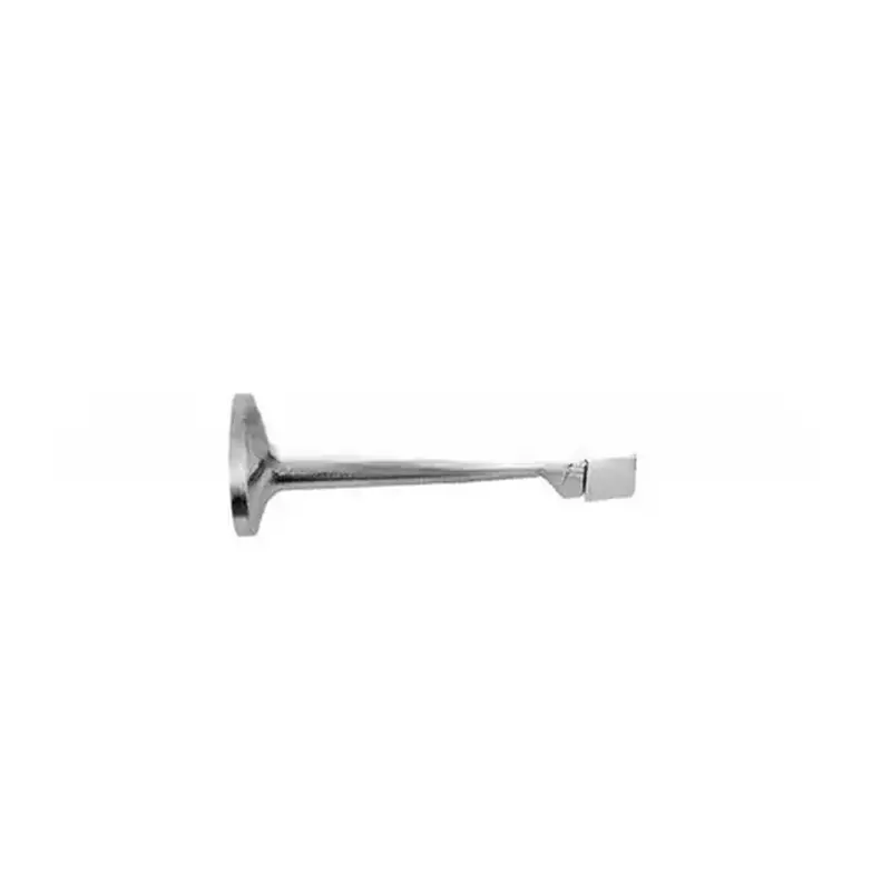 Don Jo 1506-626 3-1/4" Solid Wall Stop Satin Chrome Finish