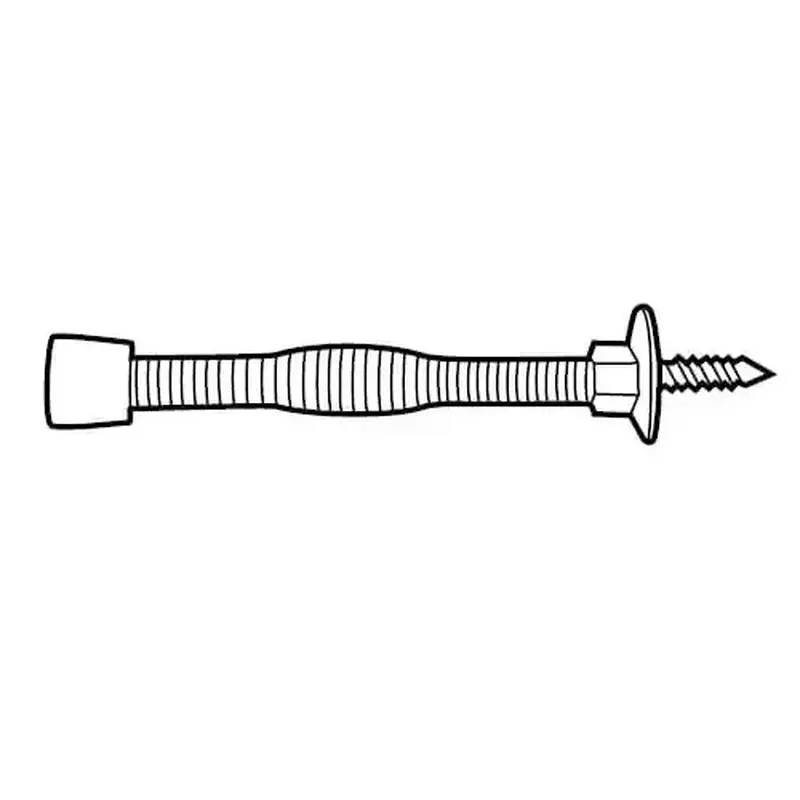 Don Jo 1508620-XCP50 3" Spring Wall Stop Antique Nickel Finish  - pack of 50