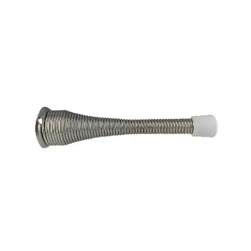 Don Jo 1510605 3-3/4" Spring Wall Stop Bright Brass Finish