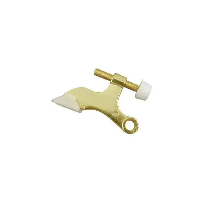 Stone Harbor Hardware 31512-3 Hinge Pin Stop with Foot - Polished Brass