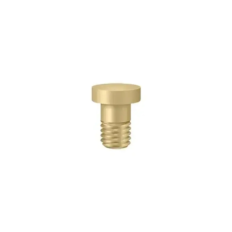 Deltana HPSS70U4 Extended Button Tip for Solid Brass Hinges in Brushed Brass
