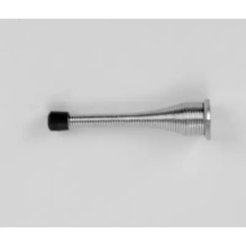 Don Jo 1509-626 3-1/8" Spring Wall Stop Satin Chrome Finish