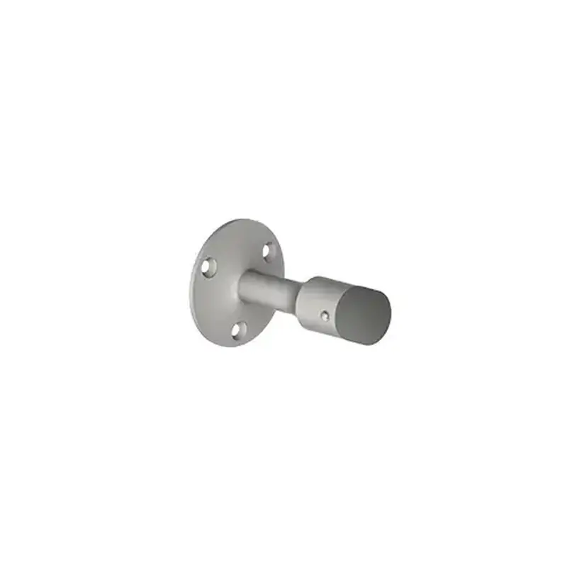 Hager 017532 255S Wall Stop with Screw Holes, Bright Brass Finish
