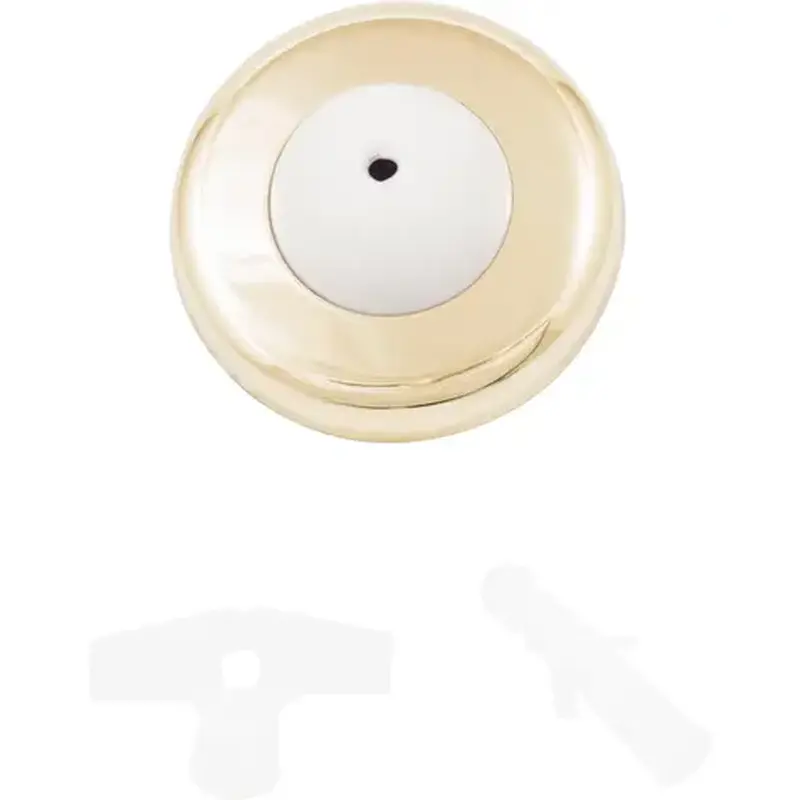 Stone Harbor Hardware 31406-3 2-1/4" Convex Wall Stop - Polished Brass